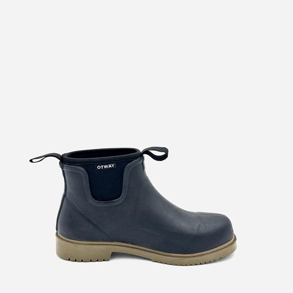 Otway Ladies Chelsea Rainboots Black - Image 3