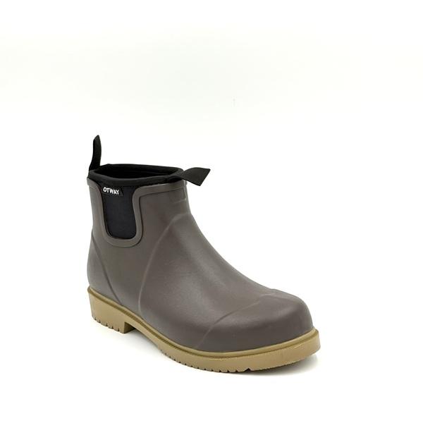 Otway Ladies Chelsea Rainboots Brown - Image 2