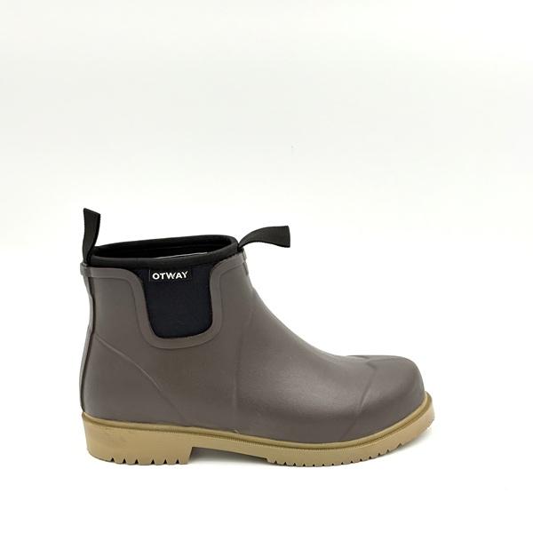 Otway Ladies Chelsea Rainboots Brown - Image 4