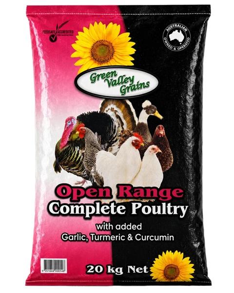 Green Valley Open Range Complete Poultry Mix 20kg
